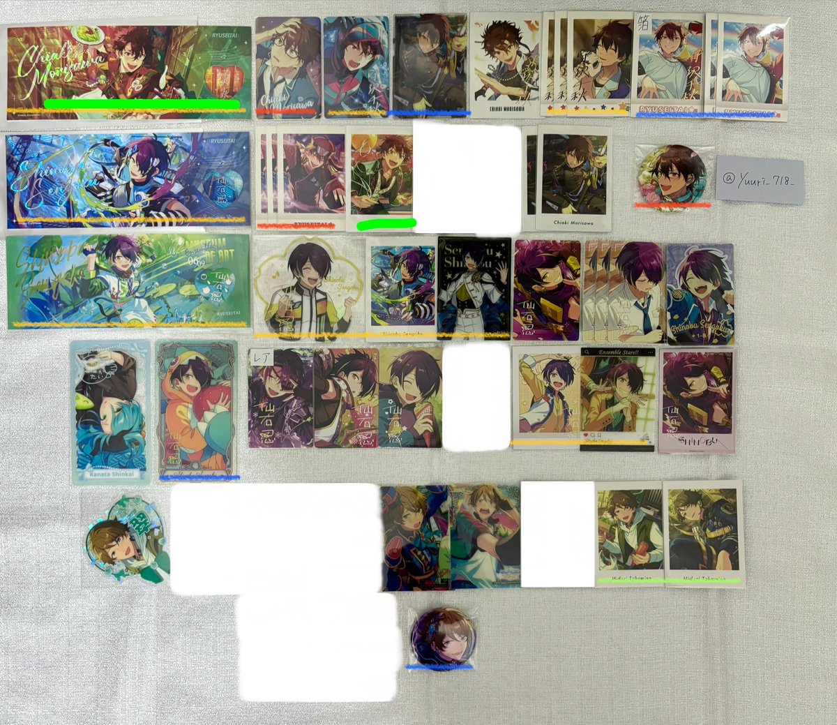 C_N0401's tweet photo. @yuuri_718_ 初めまして、こんばんは。お声掛けありがとうございます。
お写真をお借りし、緑線を付けさせていただきました。緑線のお品物の買取は可能でしょうか？少量でのお取引となるため、難しい場合は白紙でも問題ございません。↓ https://t.co/EWLjxRHQkf