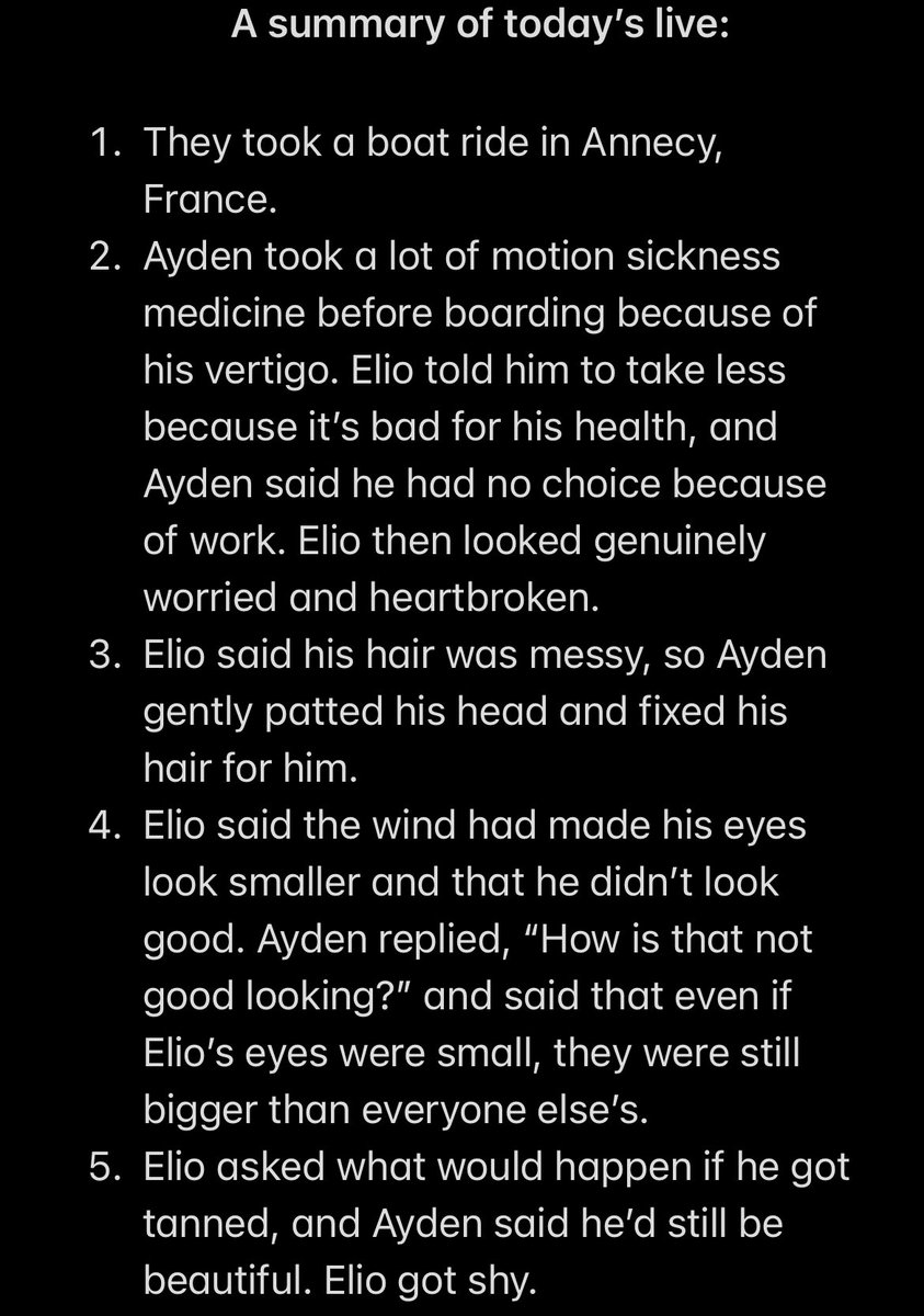 zhengtongs's tweet photo. Summary of Aylio’s live today!!

#Aylio https://t.co/UQFrofa4On