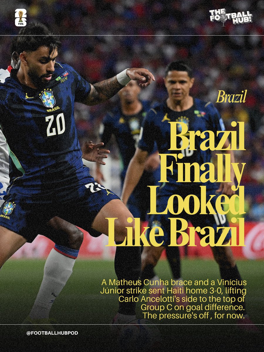 FootballHubpod's tweet photo. The 2026 World Cup co-hosts showed up and showed OUT. 🇺🇸🇨🇦🇲🇽⚽

The 2026 World Cup co-hosts showed up and showed OUT. 🇺🇸🇨🇦🇲🇽⚽

Netherlands dismantled Sweden. Spain silenced their critics. Canada made history on home soil. https://t.co/jm0oCSRXmb