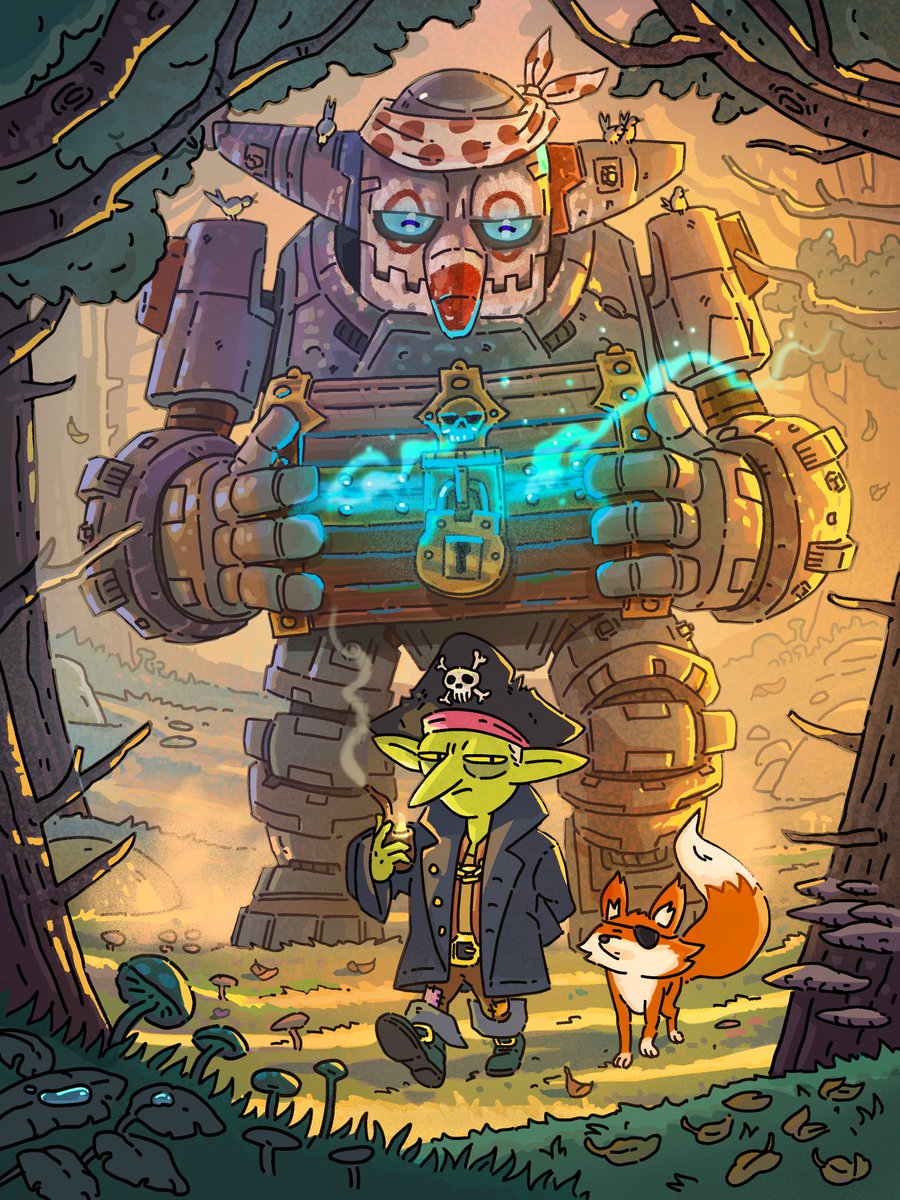 GoblynzNFT's tweet photo. this week's goblyn of the week: your goblyn's crew. whoever's got their back. show the den 🧌 https://t.co/p53X2dxIUF