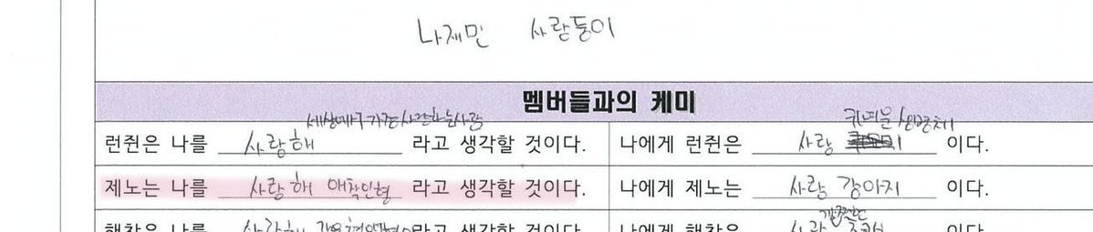 nanaicecweam's tweet photo. jaemin pernah bilang kalau jeno tuh anggep dia 애착인형 (attachment doll) jadi engga aneh kalo jaemin jauh dikit langsung dicariin 🥹
bayangin boneka kesayangan yg selalu dibawa kemana mana https://t.co/acS1bIEyJr