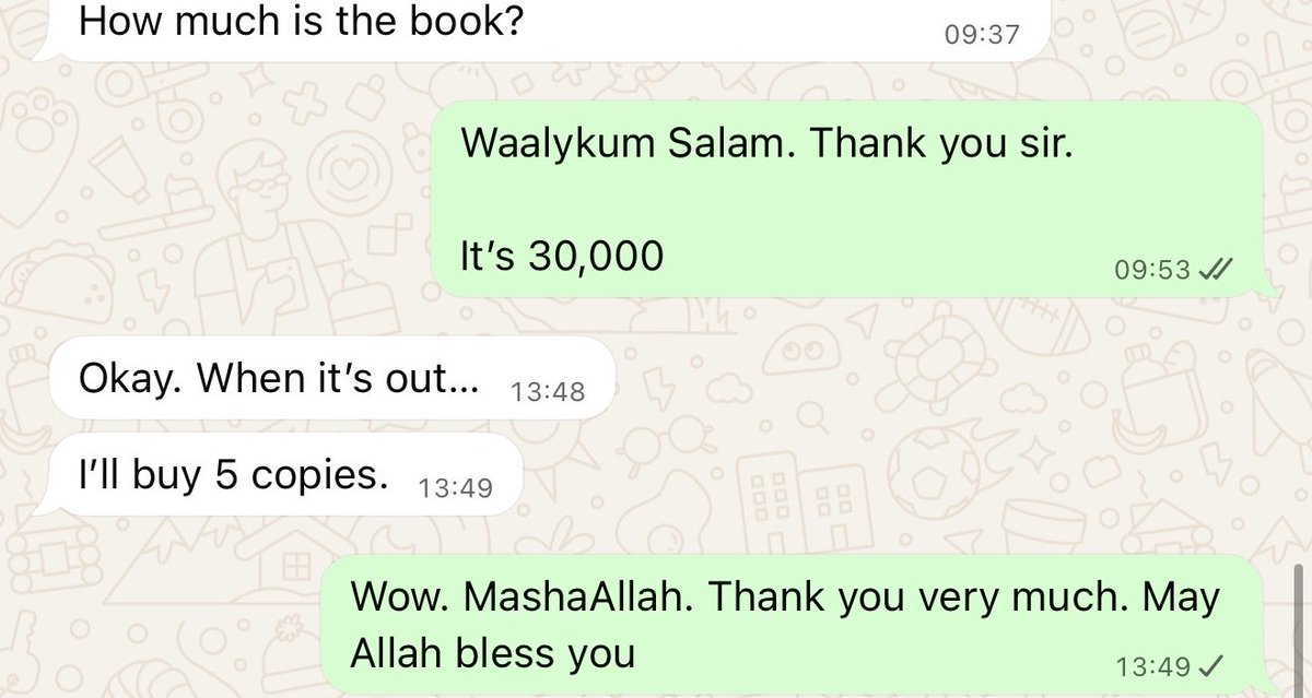 egi_nupe's tweet photo. We have started selling the book authored by @Omonegho04 and one of my very good friends and brother has picked up 5 copies. So if you are my friend, whether you have kids or not, this is an opportunity for you to show capacity and support. We have 200 copies of the book up for sale and only 195 copies are left at 30,000 per copy. 

Beyond the need to support as friends, let me explain to you why you need to buy the book, for your kids, or any kid in your family that is your favourite.

The Little Muslims Journal is a carefully designed Islamic activity and learning journal created to nurture young Muslim minds and hearts. It combines Qur'an studies, Hadith lessons, Islamic-themed stories, guided reading, writing activities, reflections, colouring exercises, and character-building tasks in one engaging resource.

The journal introduces children to selected Qur'an chapters and their lessons, authentic Hadiths of Prophet Muhammad and beautiful stories that teach important Islamic values such as kindness, honesty, gratitude, patience, respect, and love for Allah. Through interactive activities, children are encouraged to think, write, read, reflect, and apply these lessons in their daily lives.

It also supports the development of reading comprehension, vocabulary, handwriting, creativity, and critical thinking skills, making it an excellent tool for guided reading sessions, Islamic clubs, madrasahs, homeschooling, and family learning.

The Little Muslims Journal is more than just a book. It is a faith-building companion that helps children grow in knowledge, character, and confidence while strengthening their connection with Allah and His Messenger.

Features:
. Selected Qur'an chapters and lessons
. Authentic Hadith studies
. Beautiful Islamic-themed stories
. Guided reading activities
. Writing and reflection exercises
. Colouring and creative tasks
. Akhlaq (good character) lessons
. Vocabulary and literacy development
Family-friendly Islamic activities.