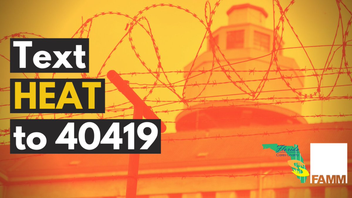 FAMMFoundation's tweet photo. 🌡️ No one deserves to suffer in extreme heat, especially those who are incarcerated. It's time to take action and demand #HumaneTemperaturesForAll.

Join our cause and help us create a better future for incarcerated individuals. Together, we can make a difference. https://t.co/aKudjvH05J