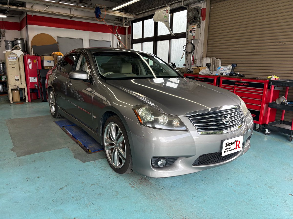 Best_R_GTR's tweet photo. 12ヶ月点検 フーガ
点検にてご入庫になります
下回り等 特に問題なし!
またのご入庫お待ちしております🙇♂️
#フーガ
#GTR専門店
#bestr https://t.co/vzwijqD7CZ