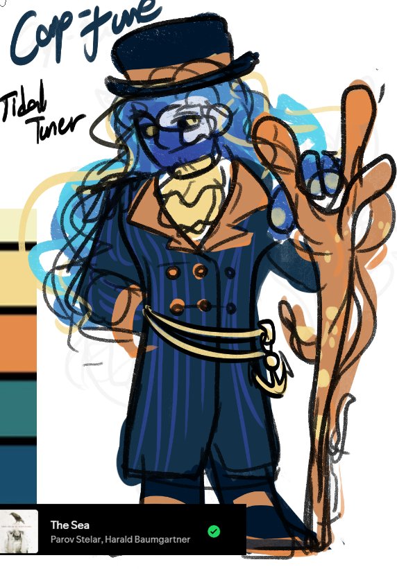 7ess_619's tweet photo. Cap-tune... Tidal Tuner...? a new OC
maybein NSR universe or maybe not who know https://t.co/n3aIjGXJrA