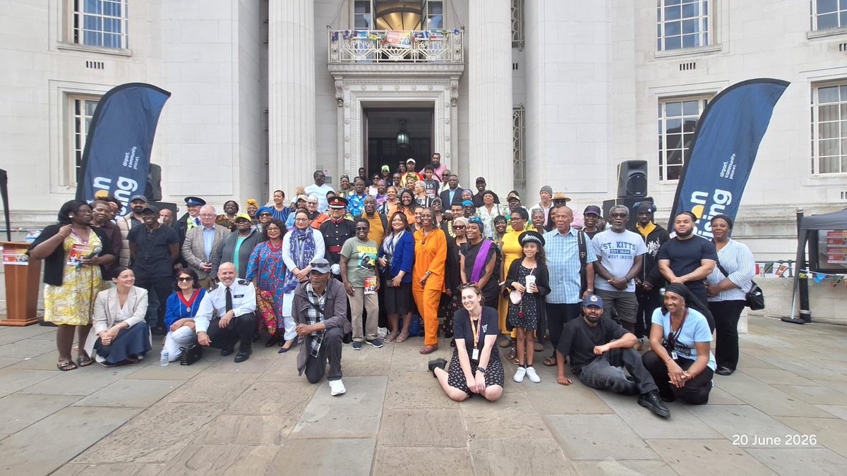 LLieutenantBeds's tweet photo. National Windrush Day is observed annually on 22 June, commemorating the arrival of HMT Empire Windrush at Tilbury Docks in 1948 and honouring the Windrush generation’s profound contributions to Britain.
 Communities across the UK mark the day with arts, history and food festivals; in Bedfordshire there will be church services, community events and family meals. 
The Bedfordshire Lieutenancy thanks the Windrush generation for the huge contribution it has made to the NHS, public services and to industries across Bedfordshire. #WindrushDay #WindrushGeneration #Bedfordshire