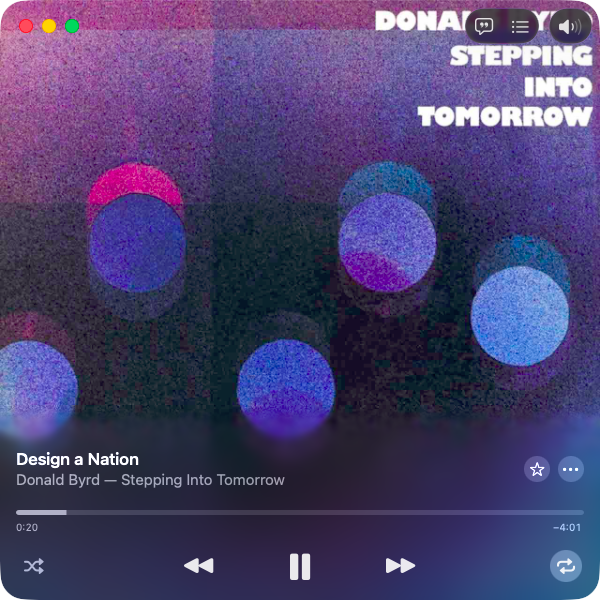 lnrrlnr's tweet photo. [Stepping Into Tomorrow / Donald Byrd]
1975年。ジャズの洗練とブラックミュージックの開放が理想的なバランスで具現化した一枚。当時芽吹き始めていたディスコ的な感覚も吸収して、滑らかで都会的な空気が流れる名盤。是非。
今日もお疲れ様でした。今宵もよい夢を🌙
#今日のおやすみミュージック https://t.co/znGnqFd1I2