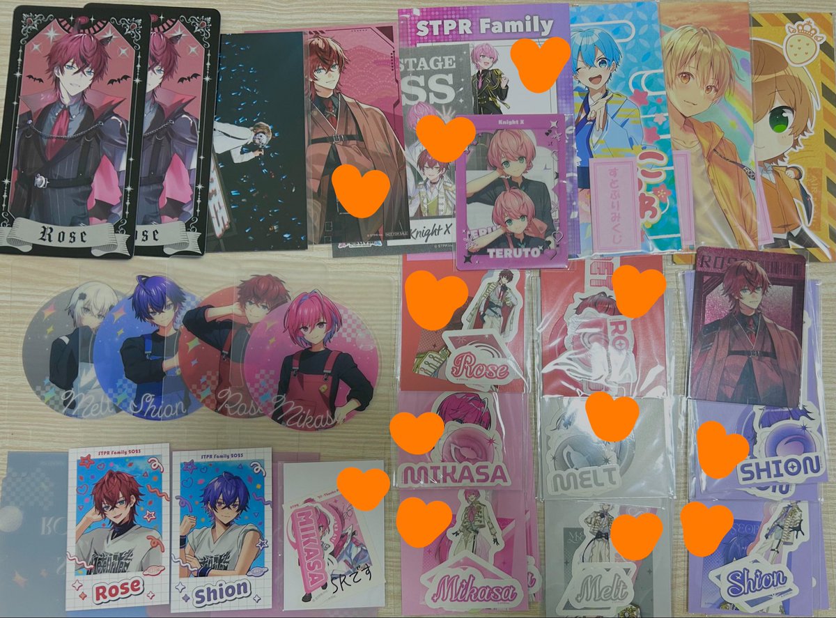 light_0524_'s tweet photo. 過去グッズ

譲:画像のもの
求:定価+送料

まとめて買取頂いた方に 画像の🧡の物の中でお好きなものをいくつかまとめてお付けしております。お気軽にお声がけ下さい。

 #めておらグッズ買取  #めておらグッズ交換  #すとぷりグッズ買取 https://t.co/k12HOGxcLz