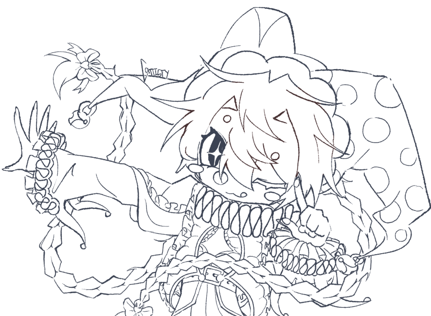 cattisty's tweet photo. #Sketch #jester https://t.co/fbBxA5GYlO