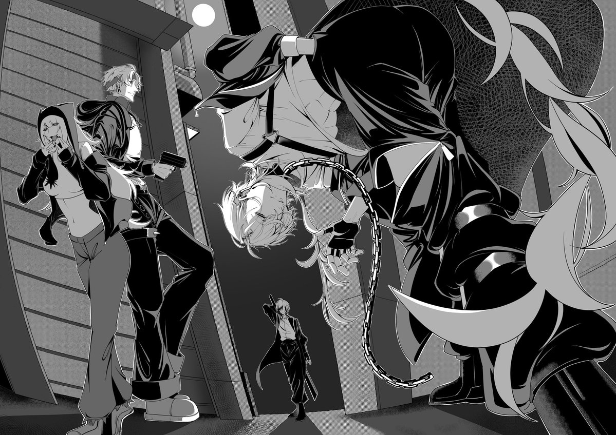 Atara_yo44's tweet photo. ��ちよそ
「崩壊派」

相互さんの素敵な子お借りし、うちの子と一緒に描かせて頂きました〜✨️ https://t.co/AsMvymJbt4
