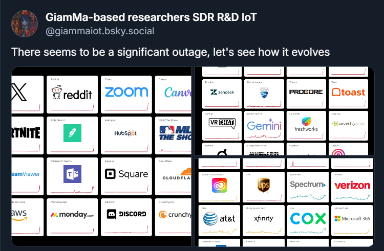 giammaiot2's tweet photo. New &amp; not new details of GPS/GNSS vs Radar vs Cyber Spoofing,Jamming,Anomaly,Faults,Bug,Hack or Magic

- There seems to be a significant outage, let's see how it evolves

https://t.co/7x1uoUIKmk

#Jamming #Spoofing #EW #ElectronicWarfare https://t.co/3ZGAU2BnOM