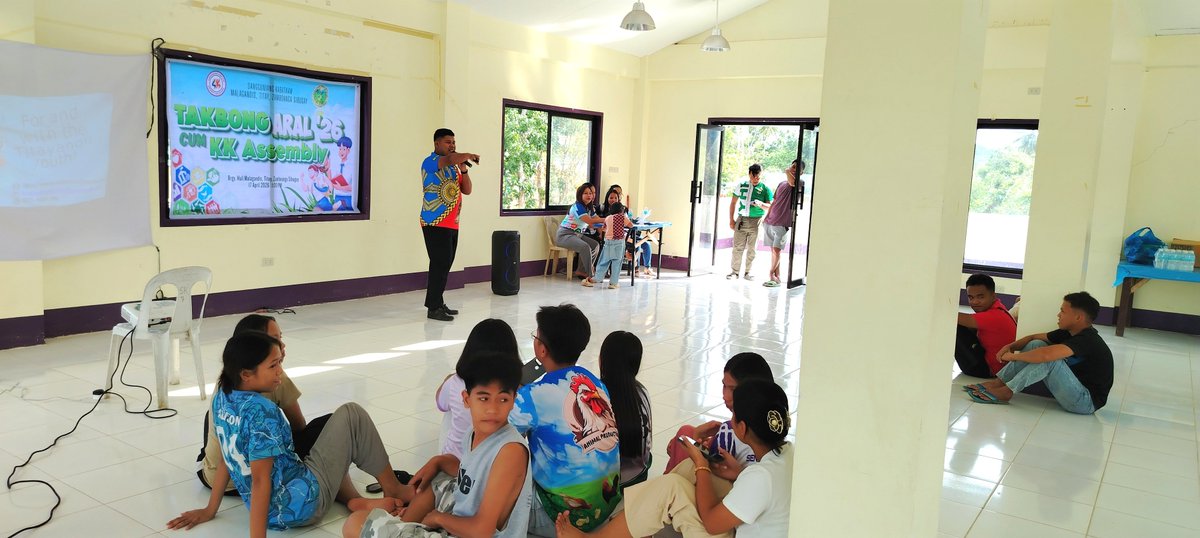 matthewapostol's tweet photo. Sangguniang Kabataan Malagandis
Takbong Aral &amp;
Katipunan ng Kabataan Assembly

Malagandis, Titay, ZSP
11.7 km from the Town Proper

Your Resource Person on
Youth Organizations

Thank you Sangguniang Kabataan Malagandis

See you around everyone.
God bless. https://t.co/rVaEI5lIj7