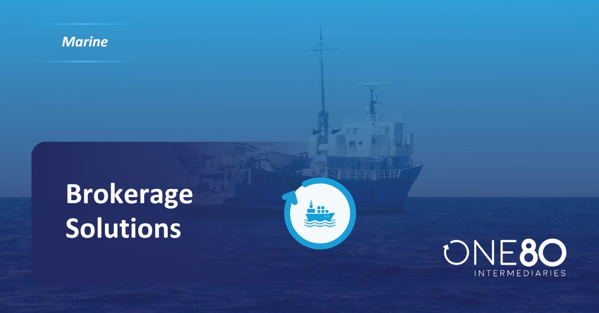 One80_Inter's tweet photo. Complex marine risks require the right market. Our Boats &amp; Yachts Brokerage team provides access to a broad network of carriers to help agents place challenging marine risks. 

Learn more: https://t.co/bt7kqVVBiv https://t.co/UNCf0Raa0K