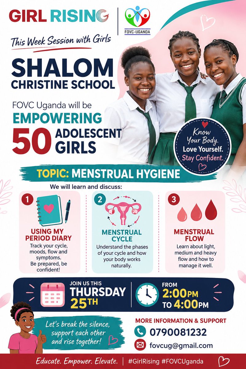 fovcuganda's tweet photo. FOVC Uganda Gulu City, Northern Uganda Empowering Adolescent Girls. Join and support our work https://t.co/hxyMubleqP