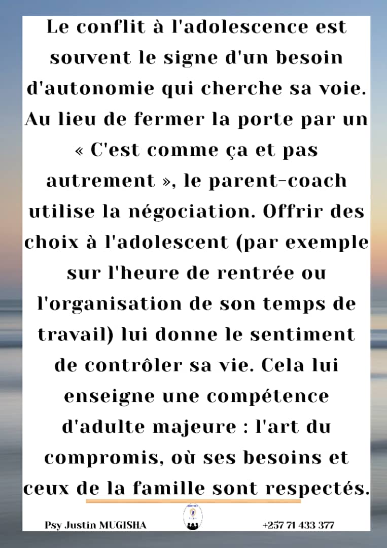 PsicologueJust1's tweet photo. Le conflit à l'adolescence est souvent...
#Abatwip #AbaX #AbaRwot #Psychologie #Education #Enfance #Adolescence #Developpement #Burundi #Africa https://t.co/irrAhD7kS4