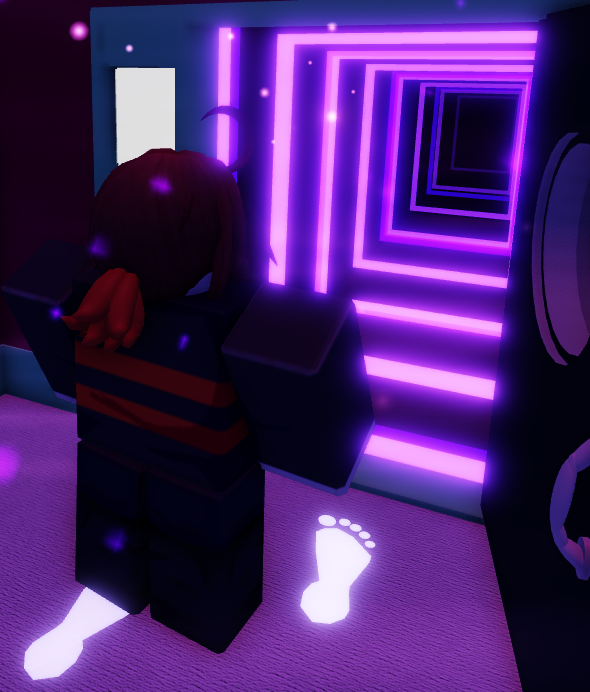 TheSorren's tweet photo. As an add-on, the reason I drew Player like this is from my roblox avatar (yes I gave player pjs, just a little headcanon of mine) https://t.co/V0etRLb8WG