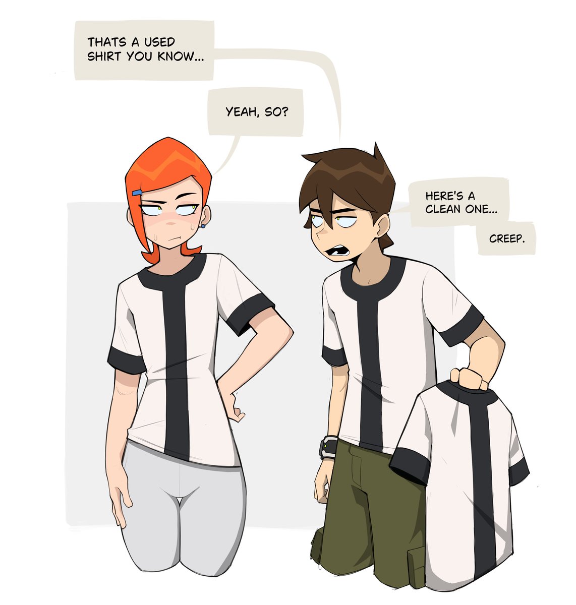 plapling's tweet photo. sketchdump #GwenTennyson #Ben10 https://t.co/X9bQ8j6pLU
