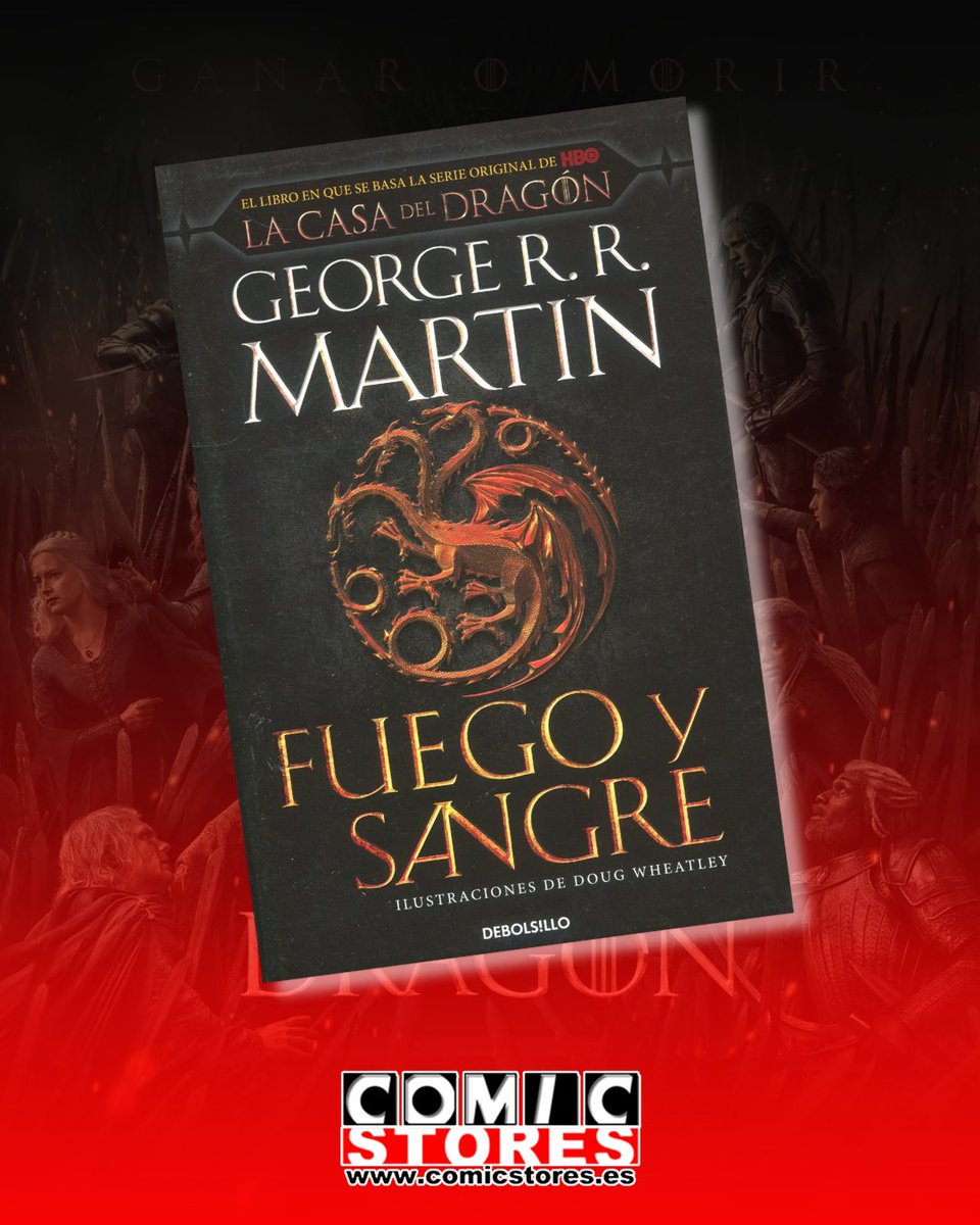 comicstores's tweet photo. 🐉🔥 Dracarys! Hoy se estrena la T3 de La Casa del Dragón y llega la Danza de los Dragones.

⚔️👑 Verdes contra Negros, fuego, sangre y traiciones en Poniente.

🏰📚 Merch y Fuego y Sangre en Comic Stores y @FrkPoint. Más info: https://t.co/cFkIANQuaF

#LaCasaDelDragon #Targaryen https://t.co/xgUypp4DkN