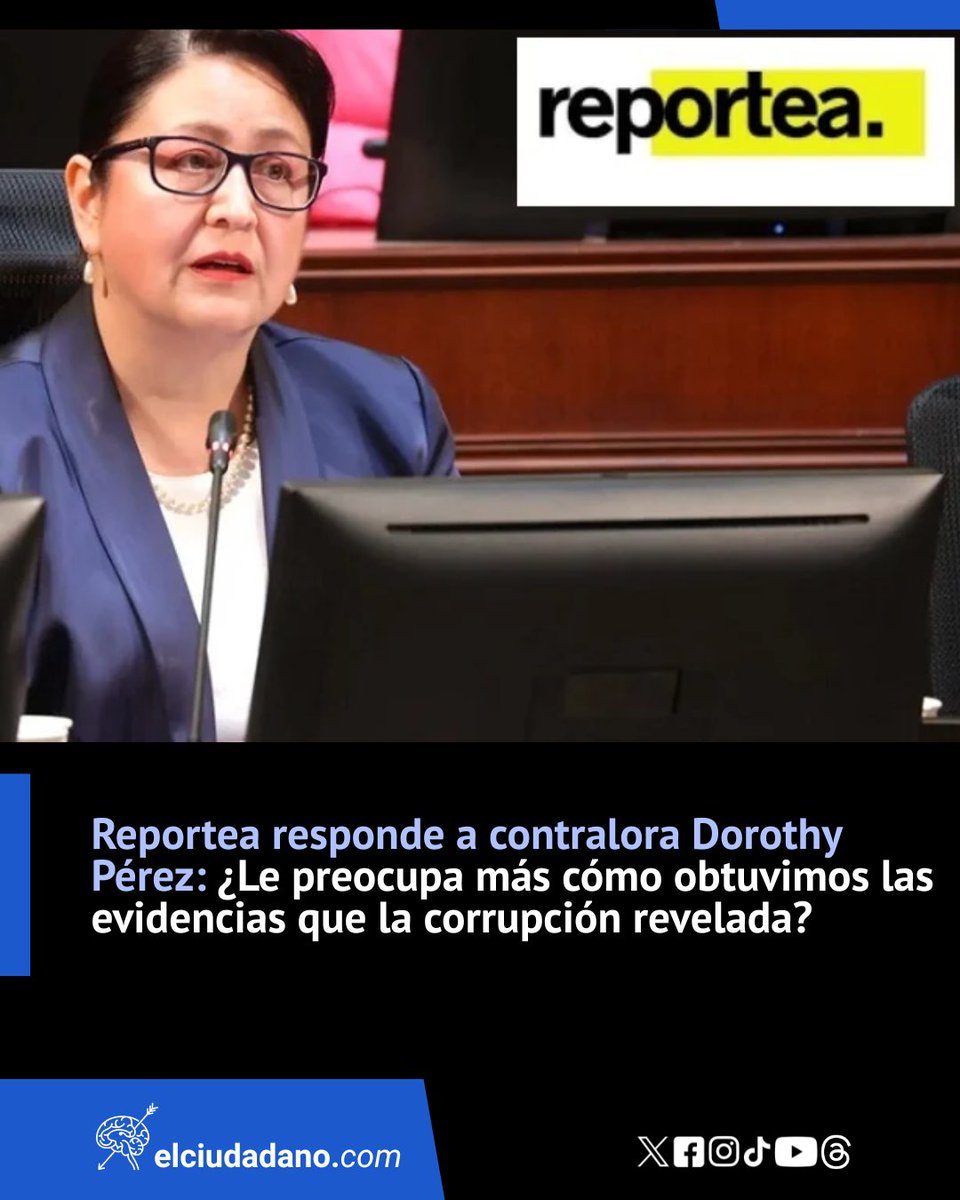 El_Ciudadano's tweet photo. Reportea respondió públicamente a la contralora Dorothy Pérez tras una columna publicada en El Mercurio, defendiendo el rigor de una investigación sobre gestiones realizadas por Luis Hermosilla y José Ramón Correa en el marco de la disputa judicial que permitió su reincorporación a Contraloría. El medio reivindicó el periodismo de investigación y el derecho al escrutinio público.

¿Y tú, qué opinas? ¡Te leemos en los comentarios!

Lee la nota completa en el link 🔗https://t.co/iod5w81fRB