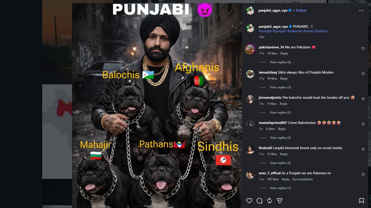 Rajput_Frontier's tweet photo. So-called Jhat Ponjaubi nationalist considers Sikh is their father 🤣 https://t.co/7TzGiQxyz5
