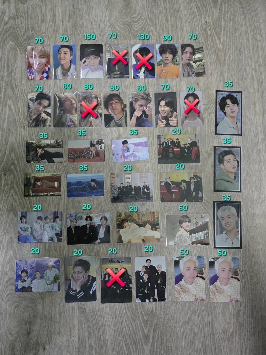 thiankwan's tweet photo. 💜พร้อมส่ง💜
💸ราคาตามภาพ💸
📮ค่าส่งเหมา 40
ที่มี *คือตำหนิเล็กน้อยค่ะ
#ตลาดนัดบังทัน #การ์ดบังทัน #การ์ดจองกุก https://t.co/DWYhkEmP8S