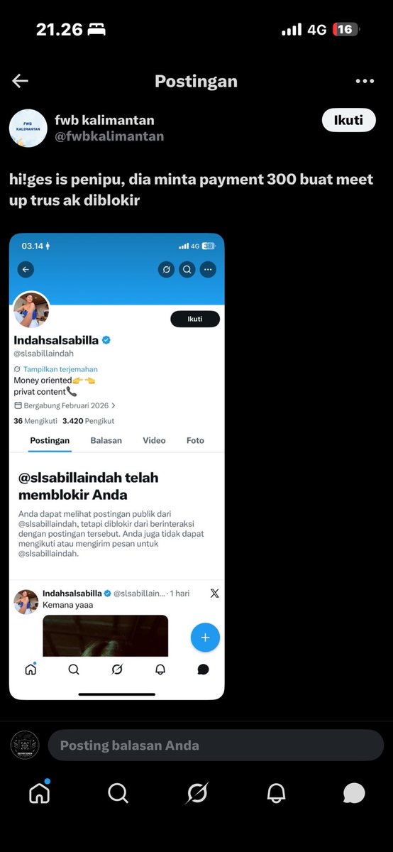 pusatkendali's tweet photo. 🚨 Beware 🚨 Scammer Faker https://t.co/6e7ADYpmaH