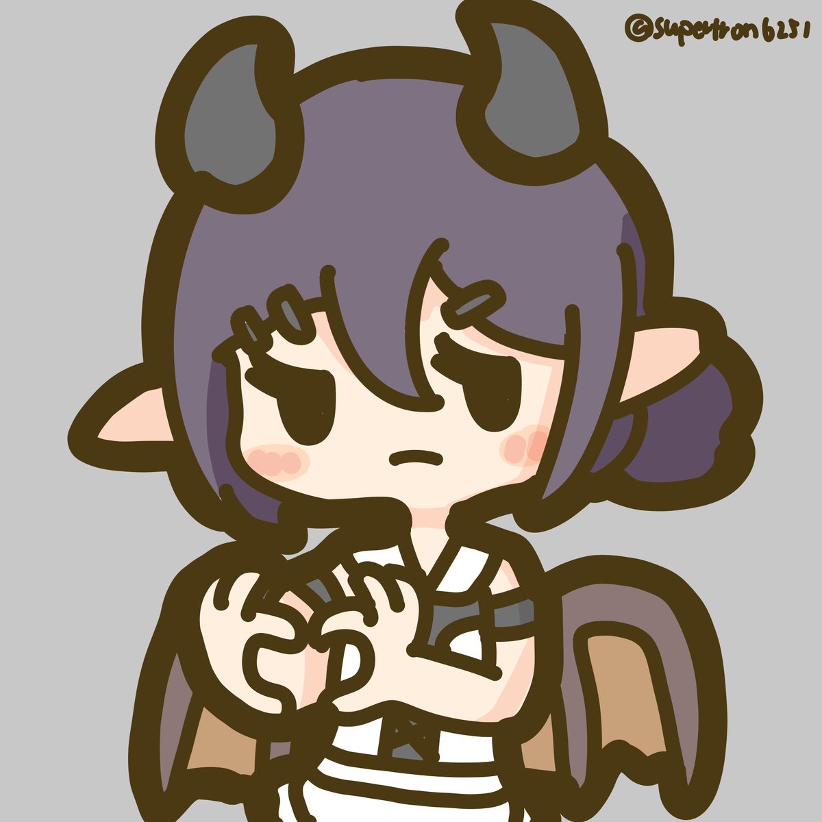 「こんなんで誰が喜ぶのさ #トリッカル」|トロンのイラスト