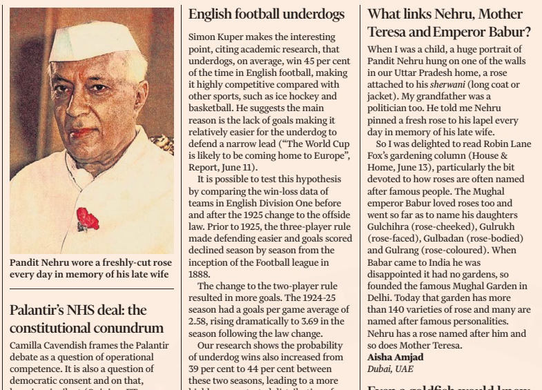 DivaJain2's tweet photo. India had no gardens when Babur came to India and Nehru wore a rose in memory of his wife?
I hope he took it off when he went to meet Lady Mountbatten.
FT should call itself Fiction Times. https://t.co/rTgMjjdWHG