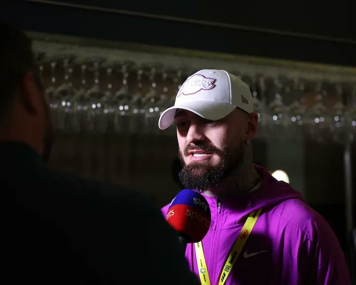 NoSmokeBoxing's tweet photo. IBF welterweight champion Lewis Crocker 🏆 is ready to show his "new and improved self" against Liam Paro on Wednesday in Australia at Pat Rafter Arena, despite knowing he's not the favorite for his first title defense. https://t.co/UHUK8IN0wC