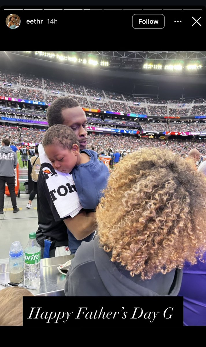 uSTADIUM's tweet photo. The mother of Geno’s child recently posted this on IG.

That Geno is in fact more than a capable father. https://t.co/vDTXbO1Jiq