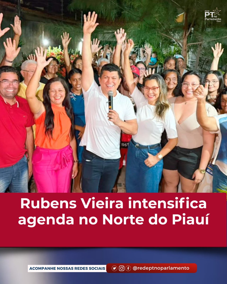PTno_Parlamento's tweet photo. PT no Parlamento: Rubens Vieira intensifica agenda no Norte do Piauí https://t.co/euPy6YepyA https://t.co/nWiNR10aQV
