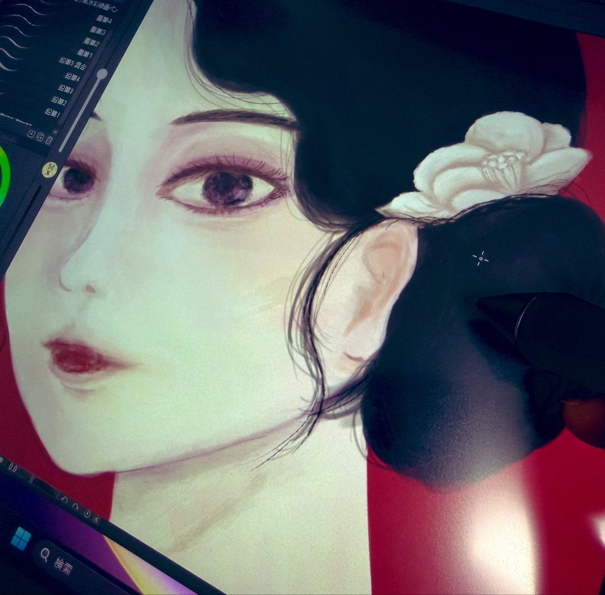 Ru_paa_'s tweet photo. ちまちまと描き進めていた絵があるので、明日載せます〜🐈‍⬛ https://t.co/Sgd2Gf0iz9