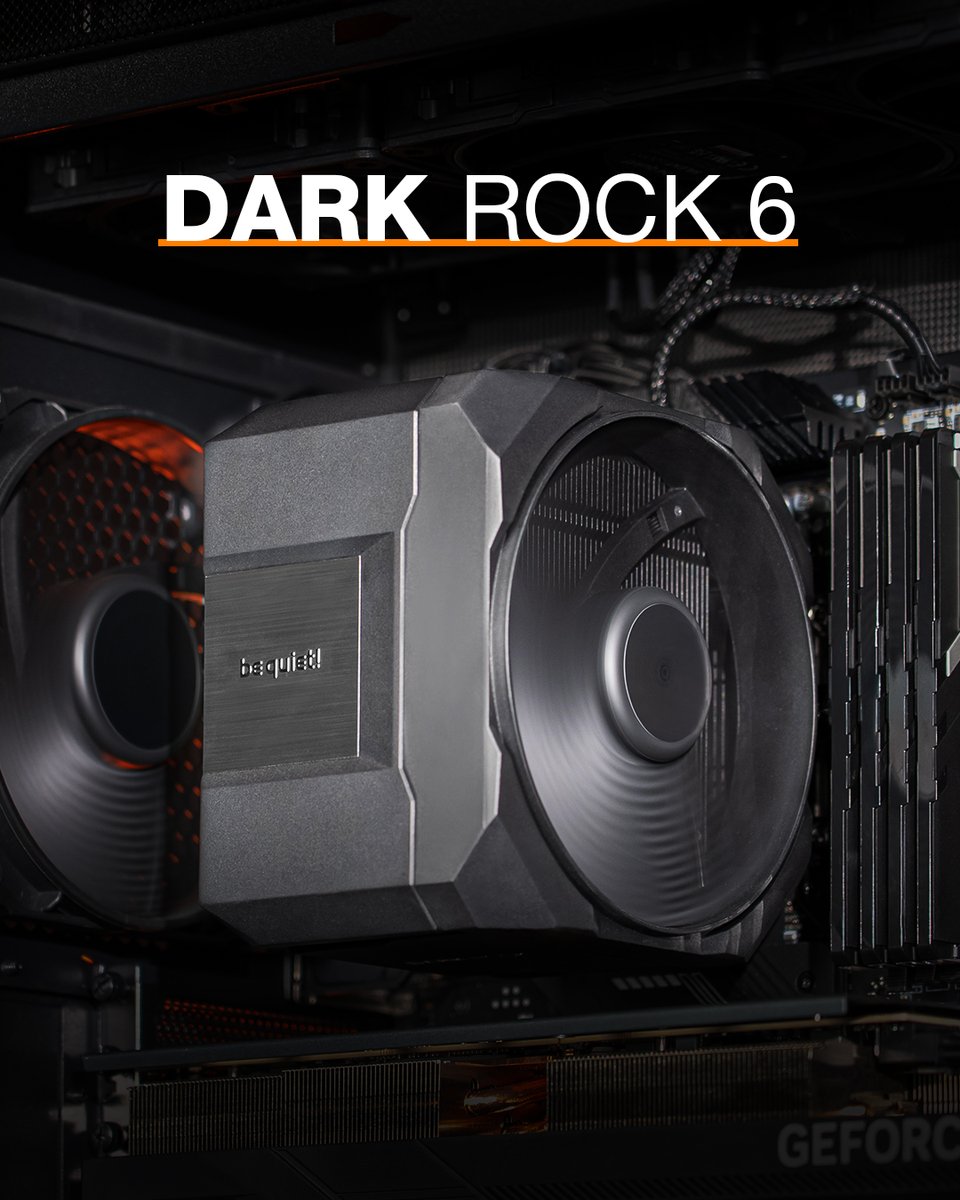 bequietofficial's tweet photo. Silent performance. Clean design. ⬛

Dark Rock 6 keeps your system cool with near-inaudible operation.

Built for pure efficiency.

#bequiet #DarkRock6 #CPUCooler #SilentPC #PCBuild https://t.co/y4dZMxsUpt