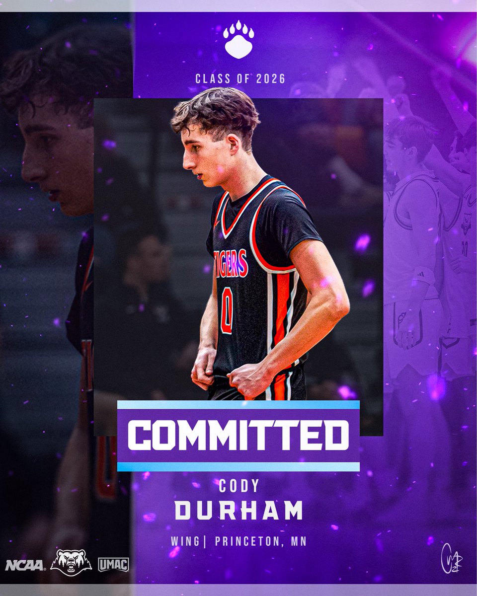 CrownCollegeMBB's tweet photo. Welcome to Crown College Men’s Basketball, Cody Durham!

#family 🐻‍❄️👑🏀 https://t.co/hzK2SeUskx