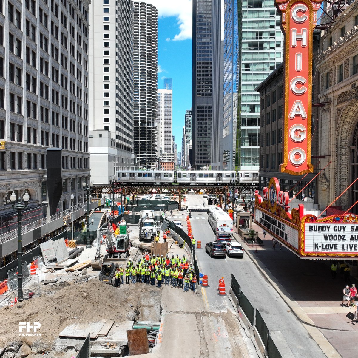 fhpaschen's tweet photo. Chicago interns kicked off Friday in the Field with downtown project tours and lessons from our project teams. #BuildWithPaschen #PursueWithPaschen https://t.co/QOc6NCjyTG