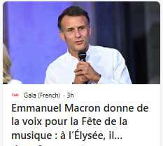 JpdrouinVG's tweet photo. Il ne manquait plus, au globe-trotter national, que la chansonnette !! La France est sauvée in extrémis après 9 ans de désastre ... ouf !! https://t.co/nRjhncL5ct