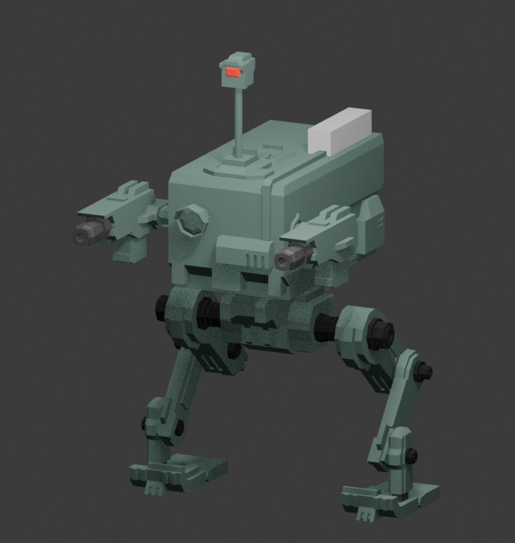 REALIZE_GAMEdev's tweet photo. WIP #indiedev #mech #b3d https://t.co/zcIOh3mYh1