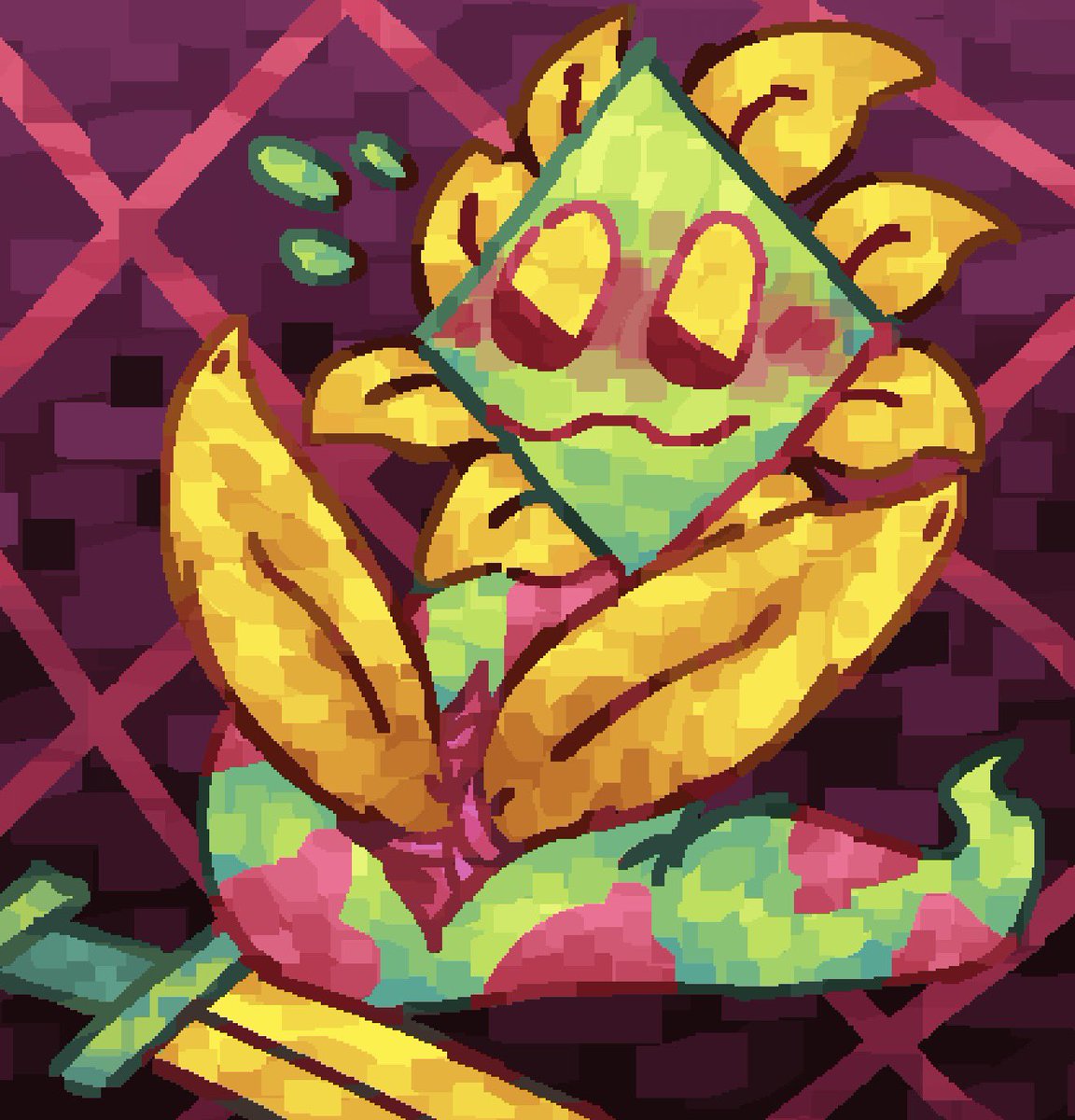 scaliescum's tweet photo. Floradinn doing an ouroboros and eating its own "tail"…  s https://t.co/eVchuonjbI
