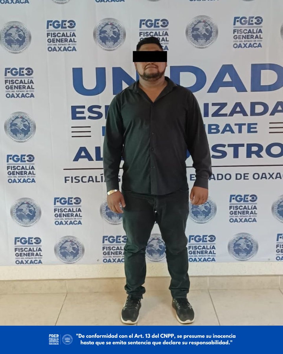 Independient_Tv's tweet photo. Vinculan a proceso a presunto extorsionador por exigir 70 mil pesos de cobro de piso a arrendador en Santa María Atzompa.
@FISCALIA_GobOax 
#Oaxaca #FGEO https://t.co/W7mzUiQqC5