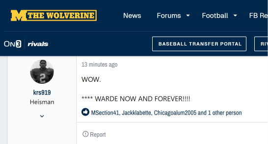 BoardGeniuses's tweet photo. Dusty May is leaving #Michigan for the NBA. #FireEverybody https://t.co/df5yadKg9e