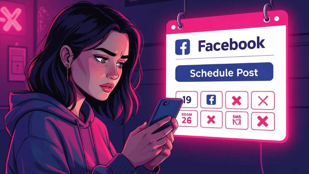 websticknl's tweet photo. 😤📅 Can't Schedule Facebook Posts? Publishing Tools Fix https://t.co/wCfnZthrGX #FacebookScheduling #SchedulePosts #PublishingTools #MetaBusinessSuite #FacebookError https://t.co/R2dScEb34f