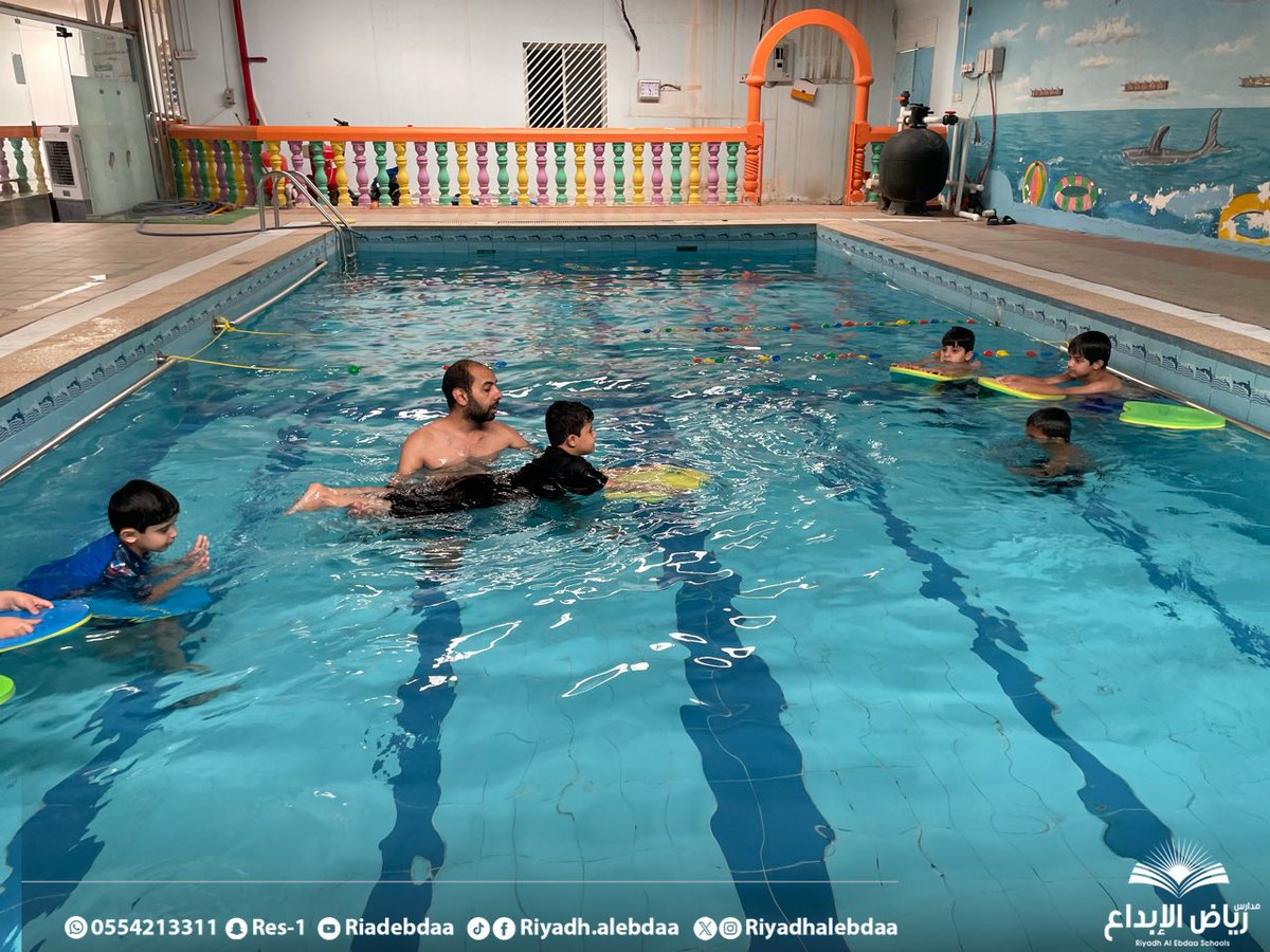Riyadhalebdaa's tweet photo. 🏊‍♂️انطلقت دورة السباحة في مدارس رياض الإبداع
سارعوا بالتسجيل واستثمار أوقات أبنائكم في تعلم مهارات السباحة وتنمية اللياقة البدنية. 

للتسجيل : https://t.co/ee20Wn0xk2

#مدارس_رياض_الإبداع
 #رياض_الإبداع https://t.co/QUUVEELDDR