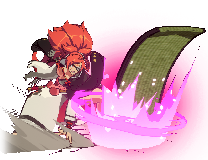 LordKnightBB's tweet photo. please buff this, it's a taunt against projectiles 🥹 @guiltygear_pr https://t.co/Jeq8CGsS64