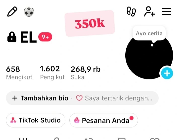 natnatt30's tweet photo. WTS akun pribadi tiktok ku bcs dah jrg pake akun ini lagi #zonauangㅤ #zonajajanᅠᅠᅠ #zonaba #wts https://t.co/ioJ2ovDrl0