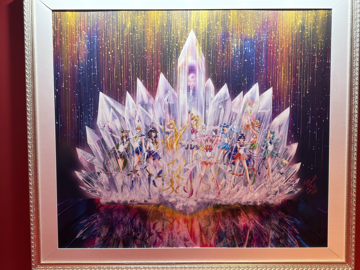 hpsanae's tweet photo. 会社の人に誘われて気になっていたセーラームーンの舞台に連れて行ってもらい、まんまと次のチケットも取ってしまった😇笑

▼公演中の私
ふーん...これが噂の...尊死 https://t.co/G5CRQVDrGr