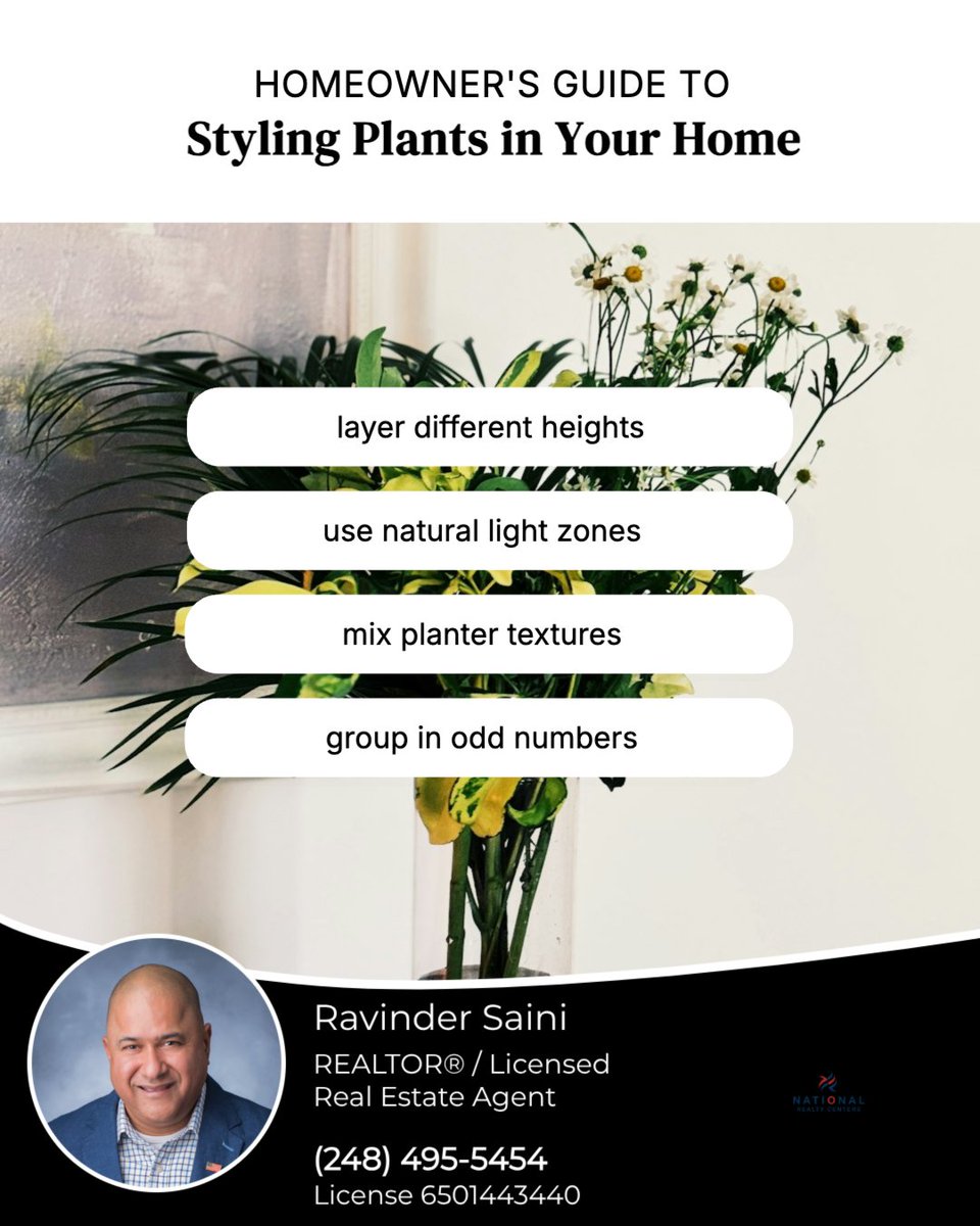 sainir's tweet photo. Beyond aesthetics, indoor plants add depth, softness, and a sense of life to a home. The key is styling them so the space feels intentional rather than cluttered.

When done right, plants become part of the design, not just decoration. https://t.co/W61MA3rWEE