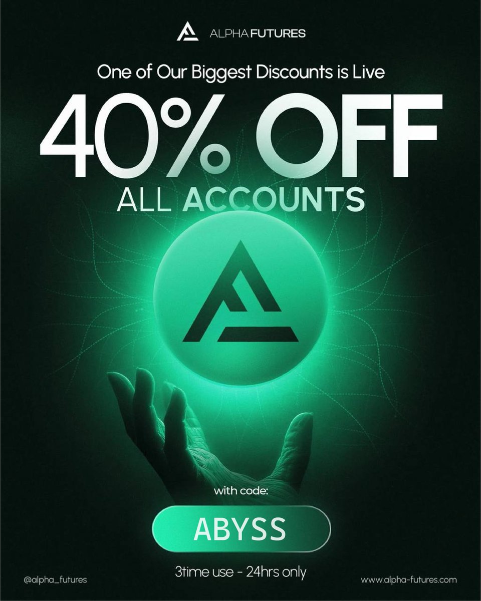 AbyssTradez's tweet photo. One of the Biggest Discounts is live 
Make sure to grab it before it expires https://t.co/Ge67vs0rQJ