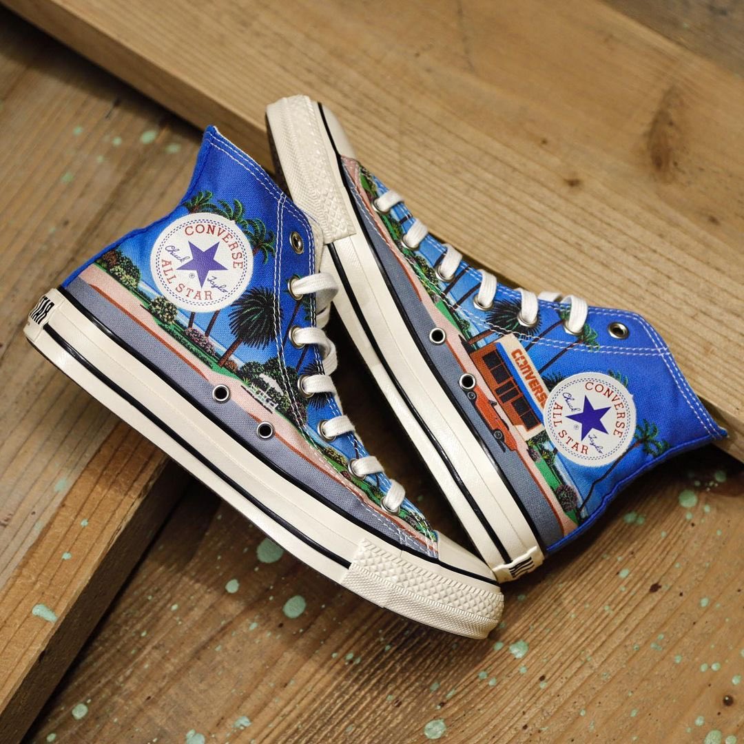 luckydog505's tweet photo. Converse All Star US “Hiroshi Nagai” Hi Blue https://t.co/pWAJDPaM1G