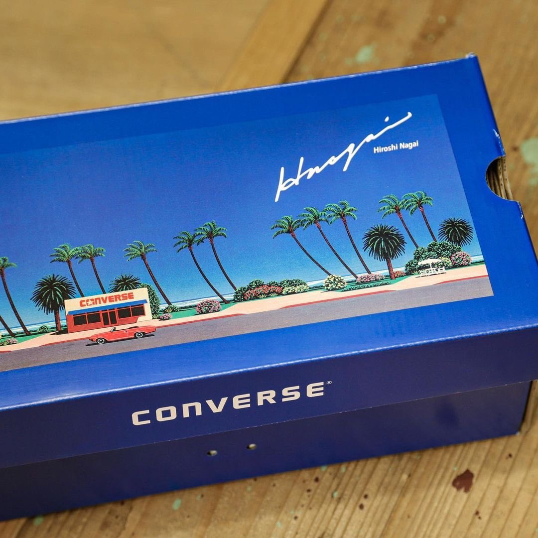 luckydog505's tweet photo. Converse All Star US “Hiroshi Nagai” Hi Blue https://t.co/pWAJDPaM1G