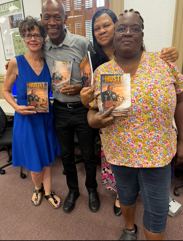 dellis64's tweet photo. I had to great days of book signing in Weldon NC. Then Cedric Jones You Can Too Foundation Football camp on Saturday https://t.co/3QtXfa5zB3